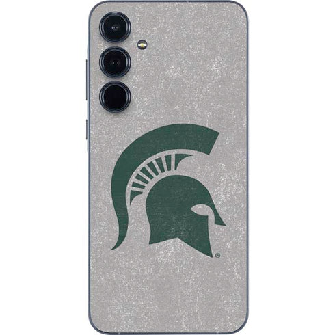 Michigan State University Grey Spartans Logo Galaxy A35 5G Skin